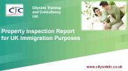 Property Inspection Report for Immigration Purposes