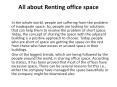 All about Renting office space PowerPoint PPT Presentation