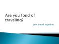 Benefits of travel and tourism PowerPoint PPT Presentation