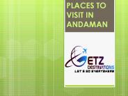 PLACES TO VISIT IN ANDAMAN