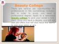 Applying to an Esthetician School – All the Information PowerPoint PPT Presentation
