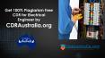 Get 100% Plagiarism Free CDR for Electrical Engineer Australia by CDRAustralia.org