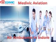 Air Ambulance in Indore and Jamshedpur with ICU
