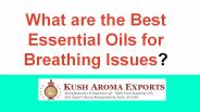 Best Essential Oils for Asthma