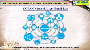 COPAN Network Users Email List