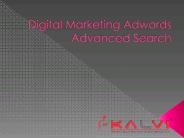 Digital Marketing Adwords Advanced Search