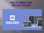 How to Delete Your Discord Account