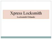Xpress Locksmith
