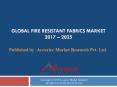 Fire Resistant Fabrics Market PowerPoint PPT Presentation