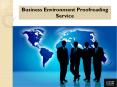 Business Environment Proofreading Service - Locus Assignments PowerPoint PPT Presentation