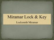 Miramar Lock & Key
