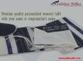 Premium quality personalized women’s tallit with your name or congregation's name PowerPoint PPT Presentation