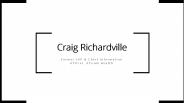 Craig Richardville - Provides Consultation in Time Management