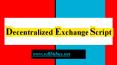 Decentralized Exchange Script