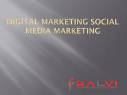 Digital Marketing Social Media Marketing