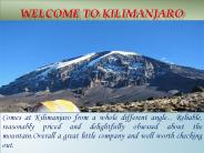 Welcome To  Kilimanjaro