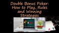 Everything About Double Bonus Poker PowerPoint PPT Presentation