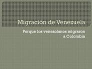 migracion de venezuela