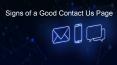 Signs of a Good Contact Us Page for eCommerce Store PowerPoint PPT Presentation