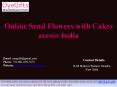 Online Send Flowers with Cakes across India - OyeGifts PowerPoint PPT Presentation