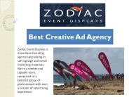 Best Creative Ad Agency- Zodiac Event Displays
