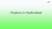 Projects in Hyderabad - WePlanit