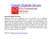 COPPER PEPTIDE SERUM