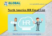 North America HR Email List