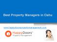 Best Property Managers in Oahu - www.happydoorspropertymanagement.com PowerPoint PPT Presentation