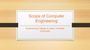 Scope of Computer Engineering - Avantika University