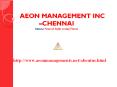 aeon management inc chennai ......... PowerPoint PPT Presentation