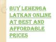 Buy Lehenga Latkan Online for the Vintage Look