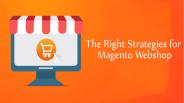 Strategies for Magento Webshop