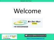 Oneway Drop Taxi