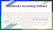 QuickBooks Accounting Software