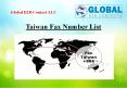 Taiwan Fax Number List PowerPoint PPT Presentation