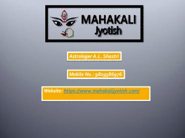 Famous Astrologer In India (1)