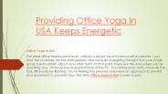 Office Yoga