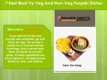 6 Best Must Try Veg And Non-Veg Punjabi Dishes (2)