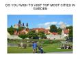 Top most cities in Sweden PowerPoint PPT Presentation