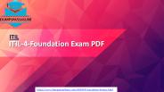 Latest 2019 ITIL ITIL-4-Foundation Dumps Question & Answers | ITIL ITIL-4-Foundation