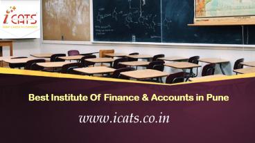Best Institute Of Finance & Accounts in Pune