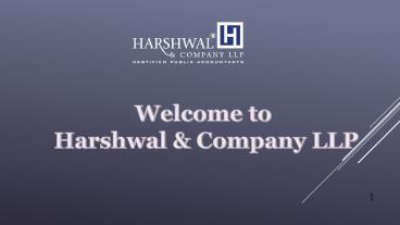 Professional Outsourcing Services - Harshwal & Company LLP