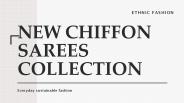 New Chiffon Sarees Collection