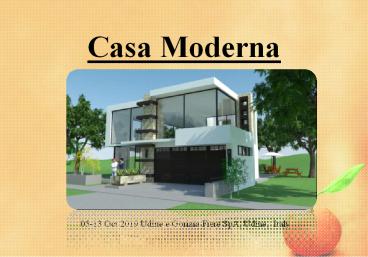 Casa Moderna