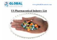 US Pharmaceutical Industry List