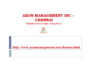 aeon management inc chennai (Reviews))******