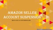 Amazon Seller Account Suspension