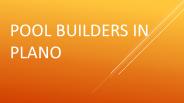 Poll Builders in Plano