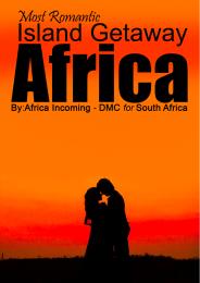 Most romantic island getaway Africa